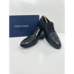 Cole Haan Men's Dress Shoes, Black, Size 11W